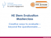 Creative Ways to Evaluate