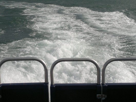 Hydrographic surveying in action