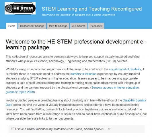 STEM Learning & Teaching Reconfigured